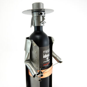 PORTA BOTTIGLIA ZORRO METAL IDEA.IT