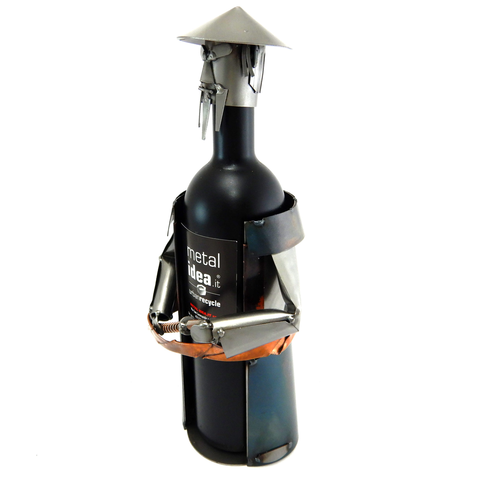 SCULTURA PORTA BOTTIGLIA SAMURAI - immagine 3