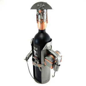 SCULTURA PORTA BOTTIGLIA PIRATA - immagine 3