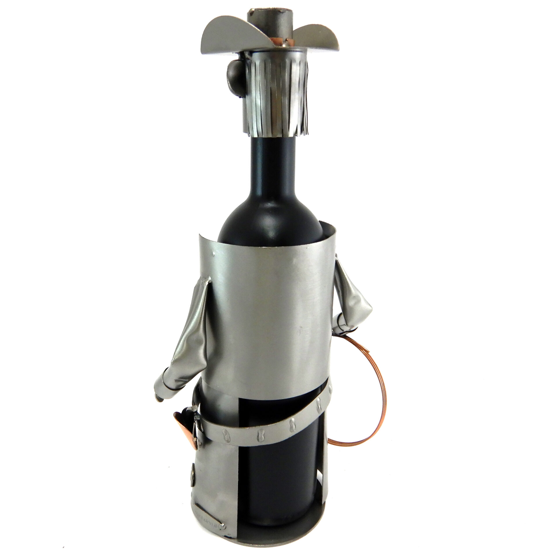 SCULTURA PORTA BOTTIGLIA COWBOY - immagine 5