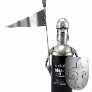 COVER CAVALIERE PER BOTTIGLIA METAL IDEA.IT