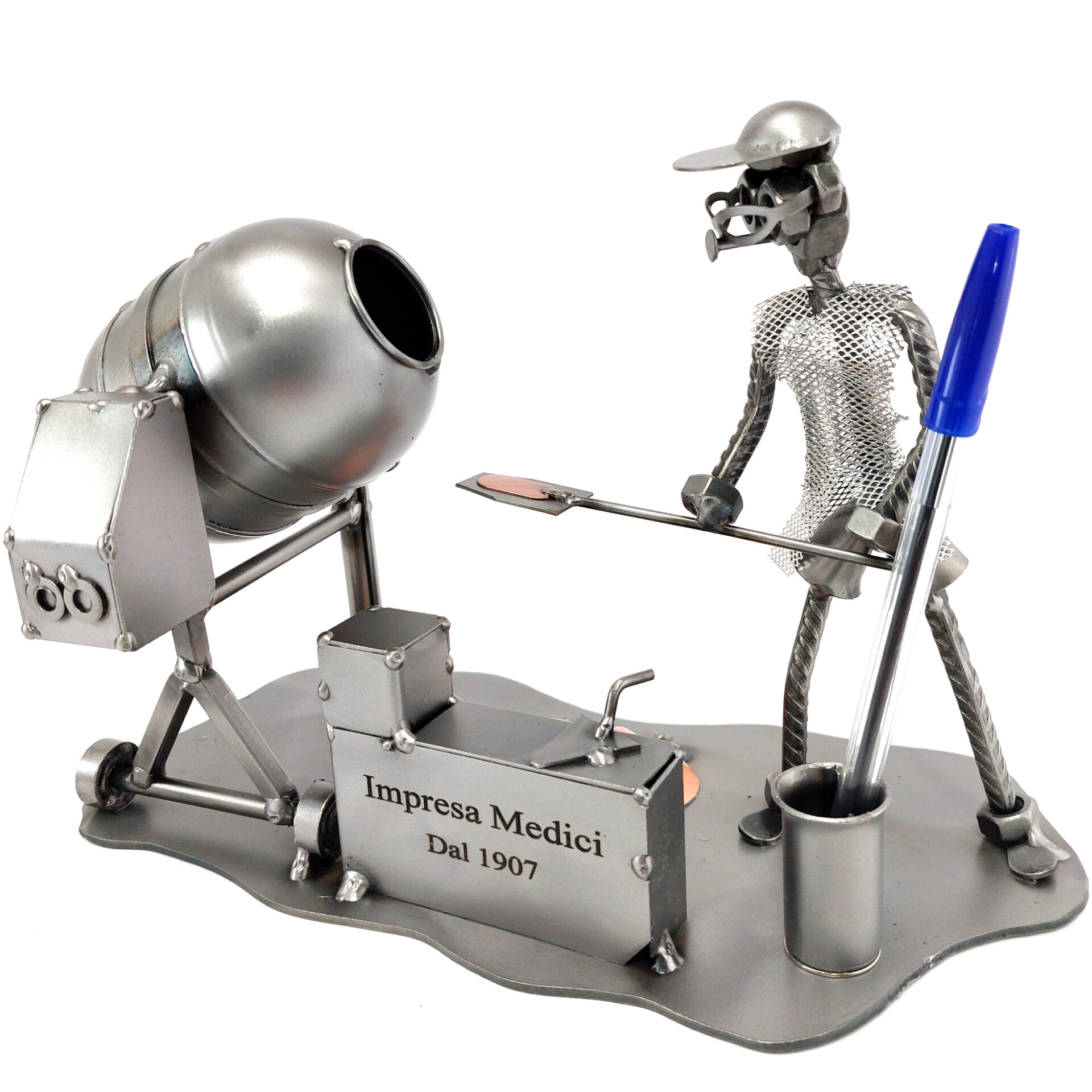muratore con porta penna