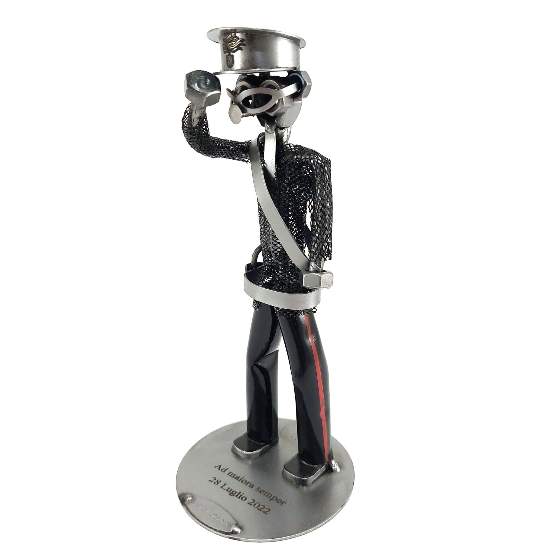 SCULTURA CARABINIERE DIVISA NERA - immagine 6