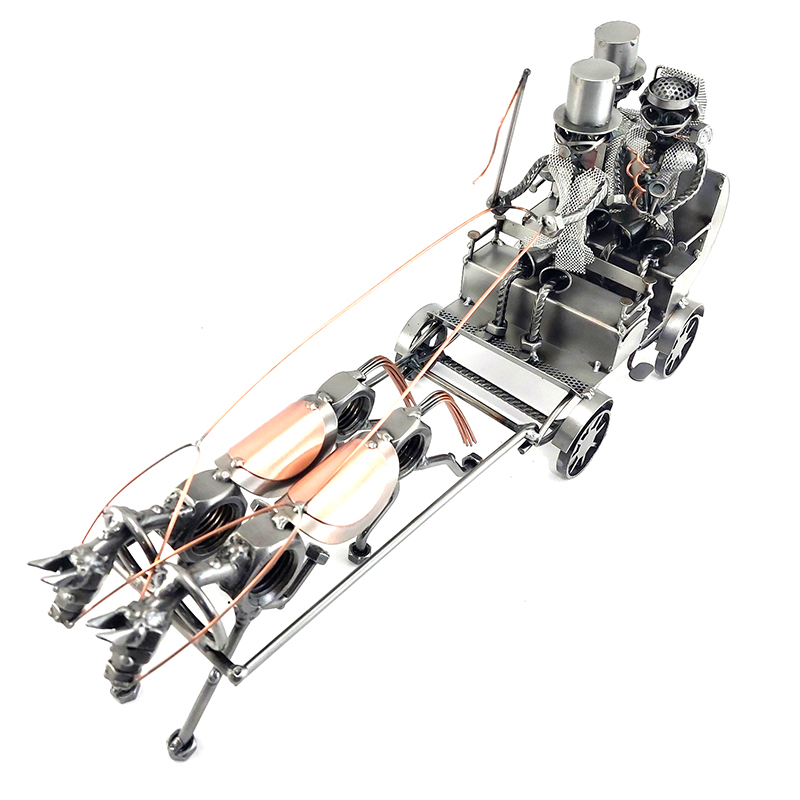 SCULTURA SPOSI in CARROZZA - immagine 2