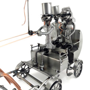 SCULTURA SPOSI in CARROZZA - immagine 3