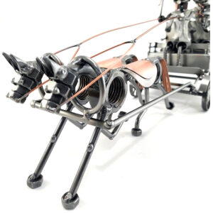 SCULTURA SPOSI in CARROZZA - immagine 7