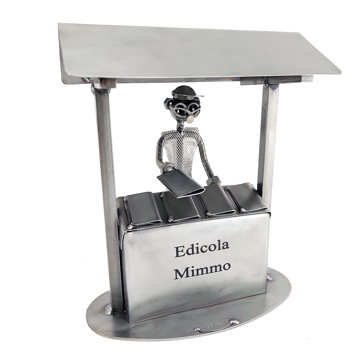 EDICOLANTE CON PERSONALIZZAZIONE METAL IDEA.IT
