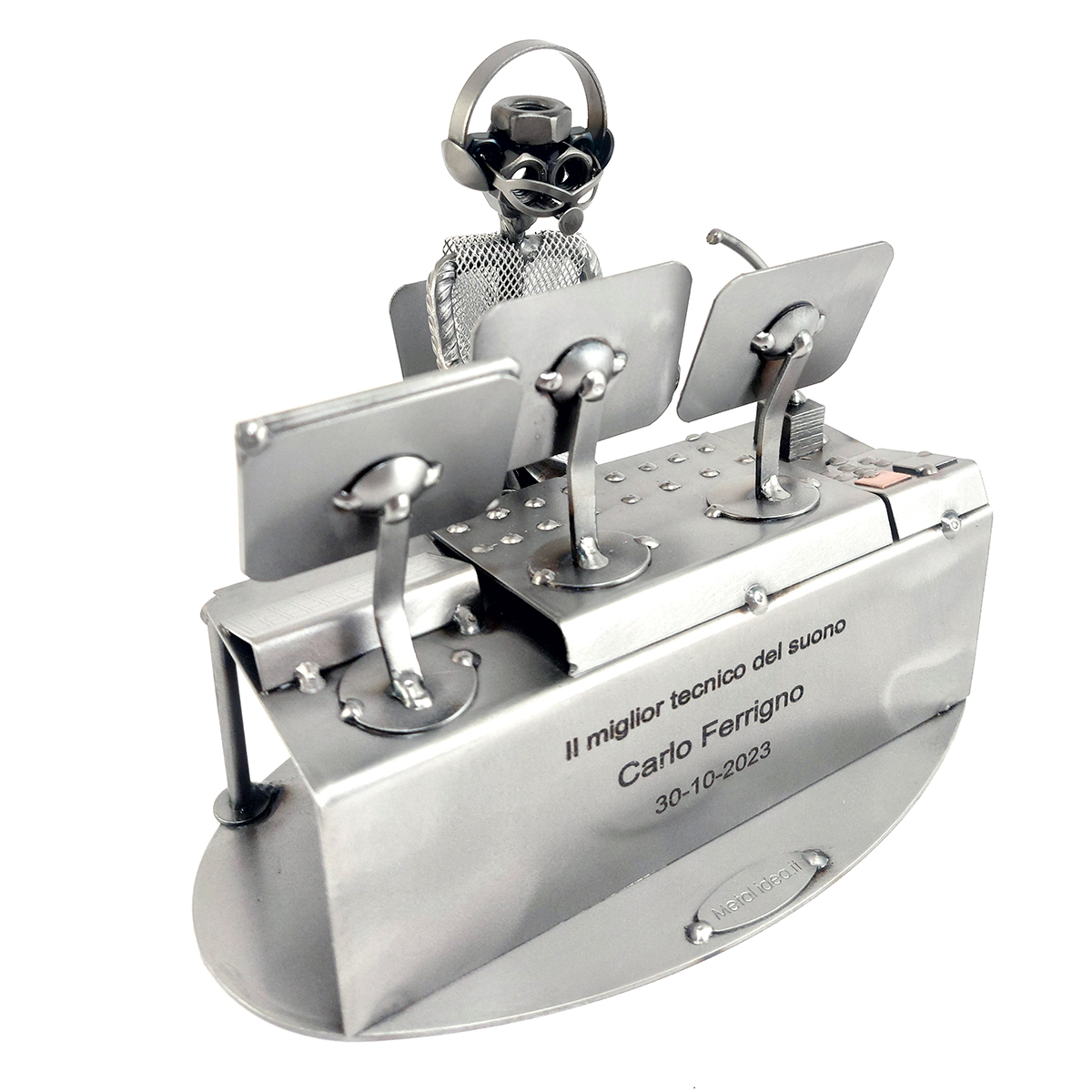 tecnico del suono con personalizzazione metal idea.it