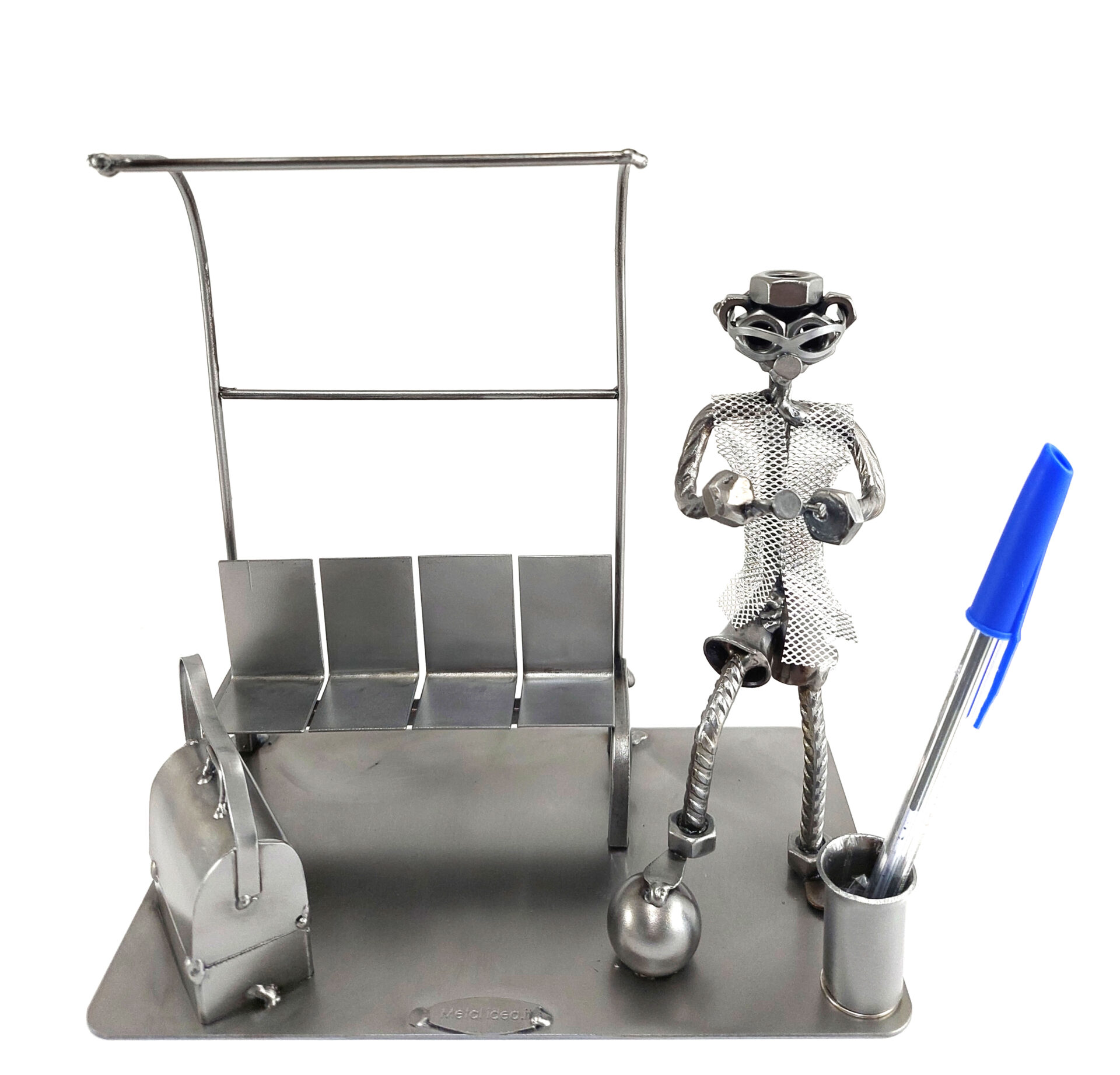 SCULTURA ALLENATORE DI CALCIO - immagine 6