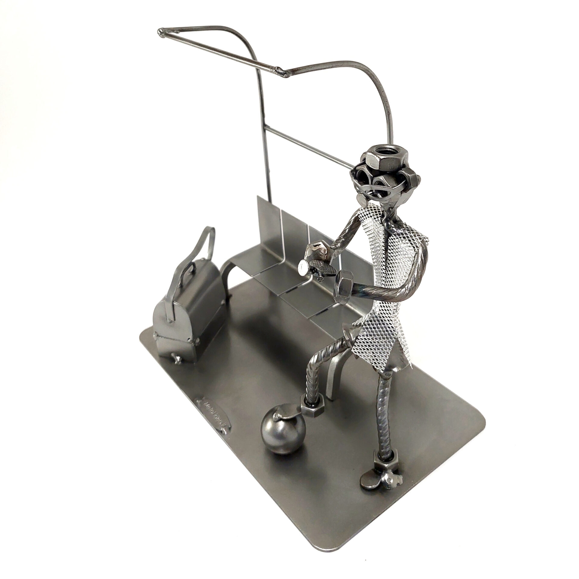 SCULTURA ALLENATORE DI CALCIO - immagine 3