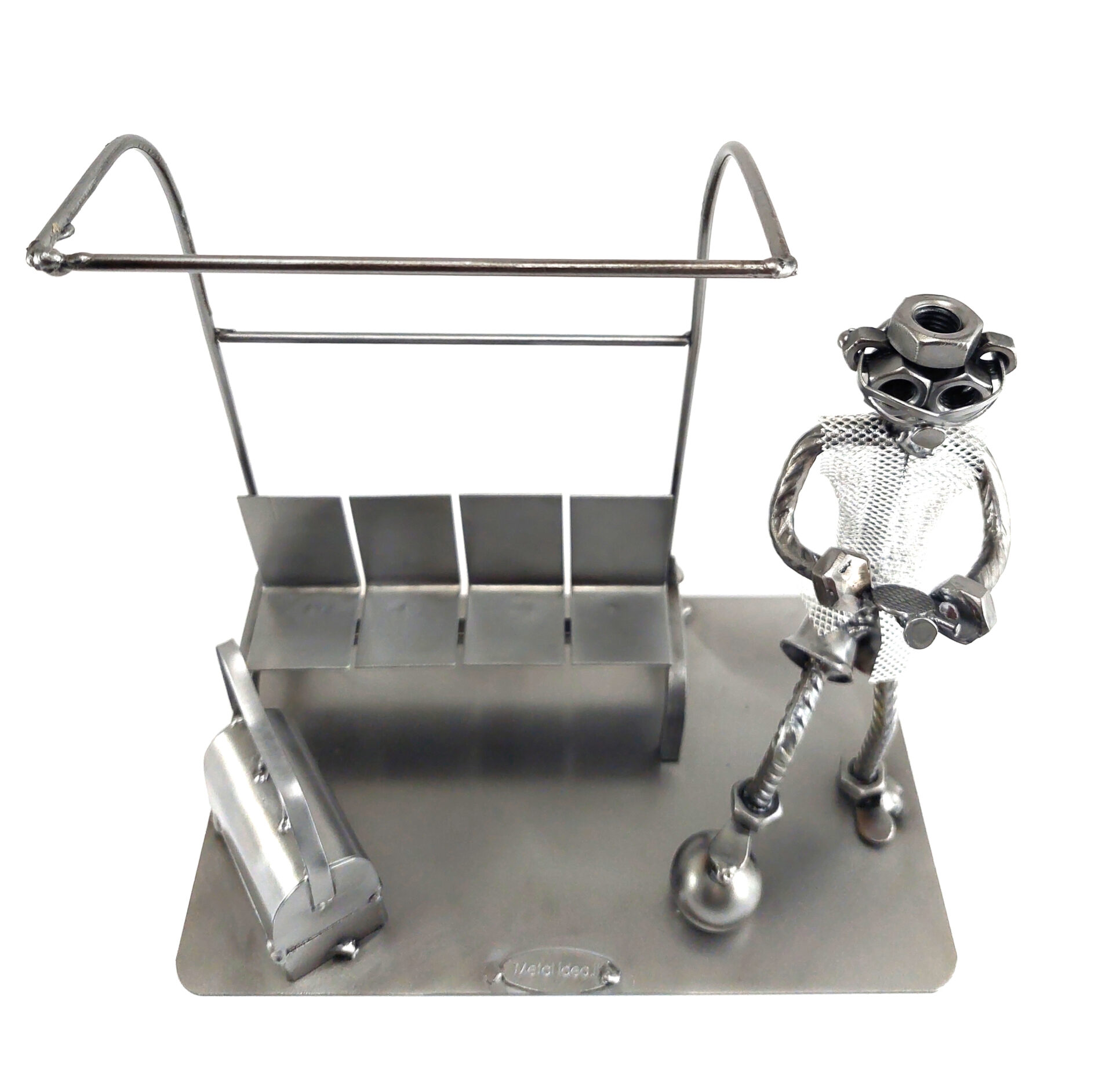 SCULTURA ALLENATORE DI CALCIO - immagine 5