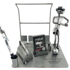 allenatore di calcio metal idea.it con personalizzazioni