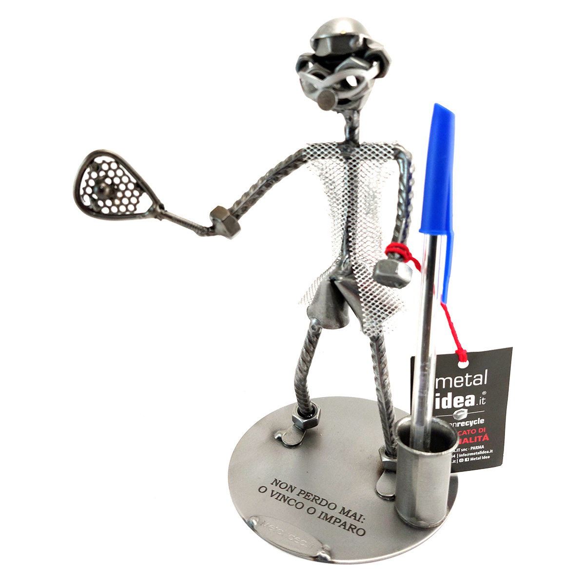 SCULTURA GIOCATORE DI PADEL - immagine 6