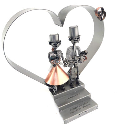 SPOSI CON BAMBINA METAL IDEA.IT