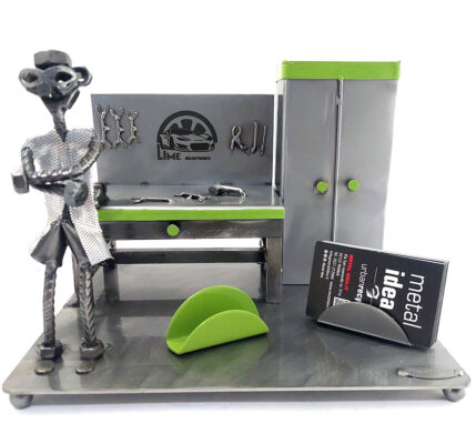 officina con logo metal idea.it