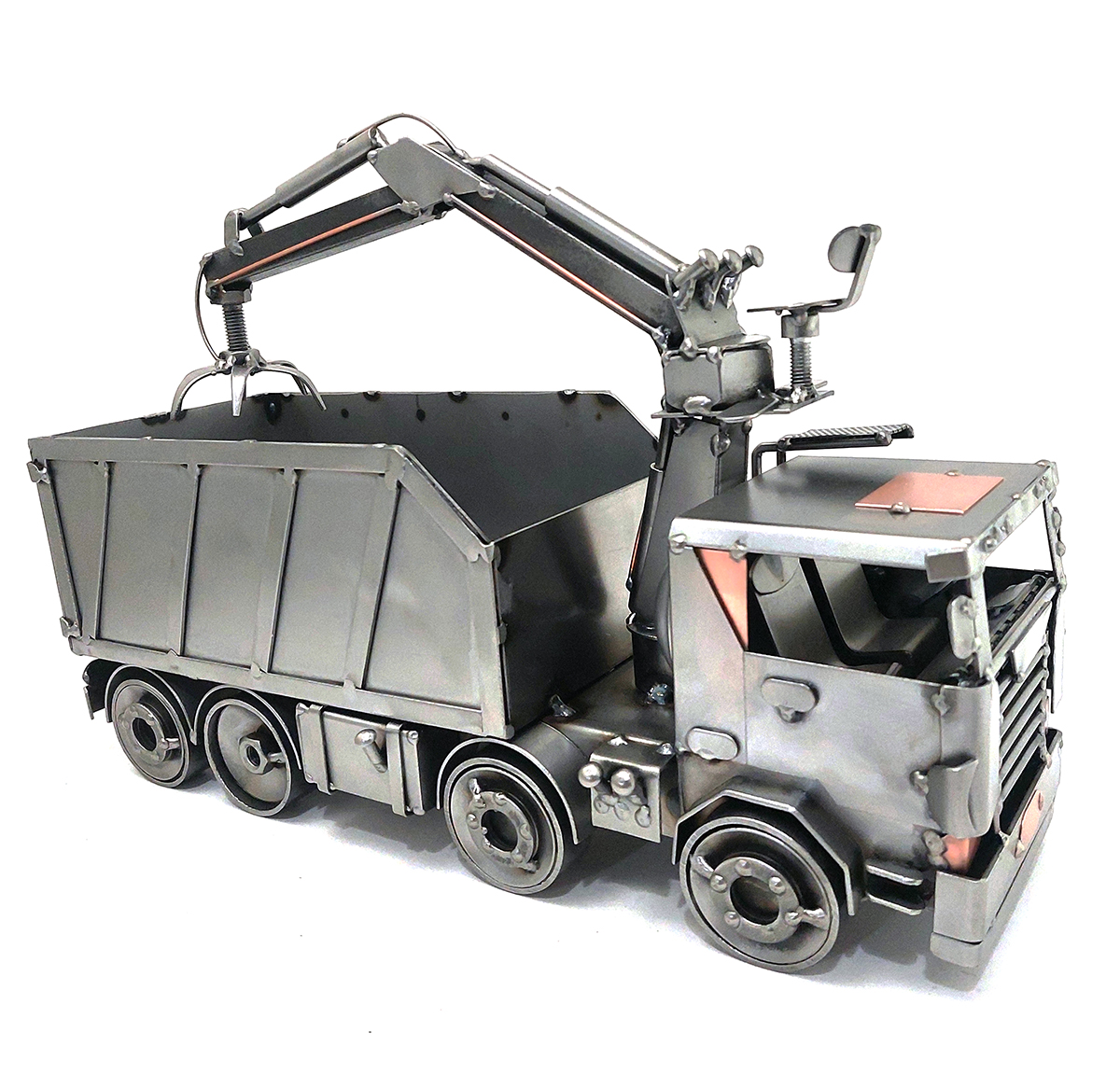 SCULTURA CAMION CON RAGNO - immagine 6
